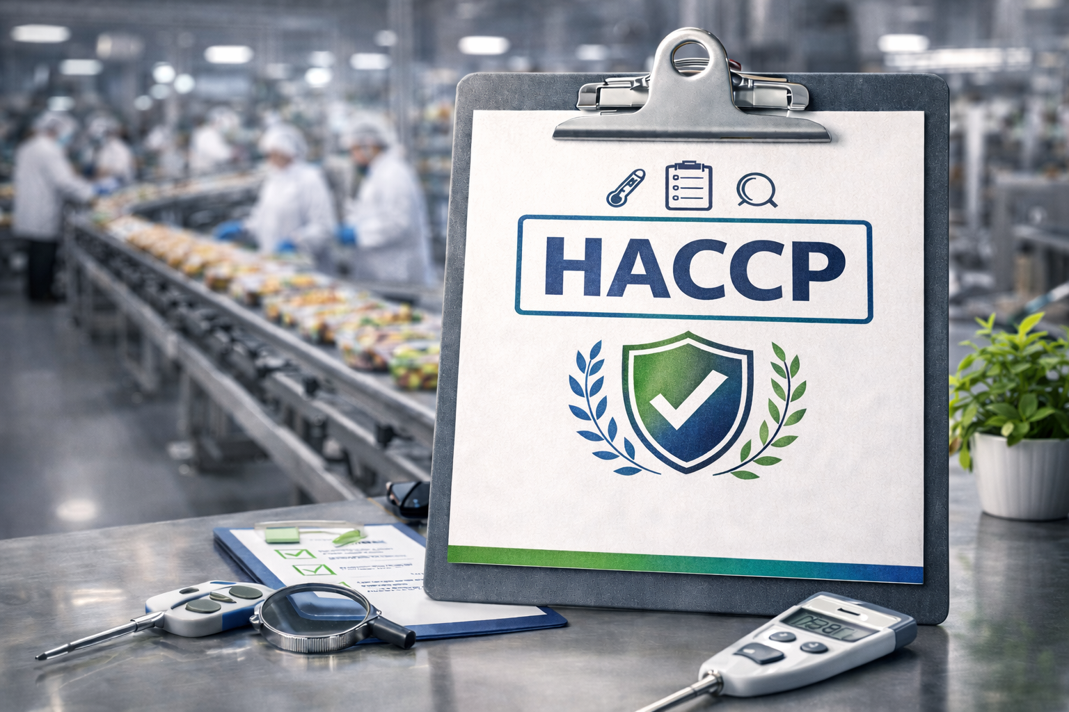 1.	הסמכה לתקן HACCP — מערכת ניהול סיכונים לבטיחות מזון